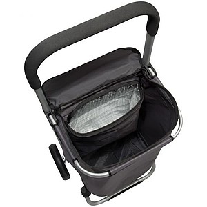Foldable shopping trolley