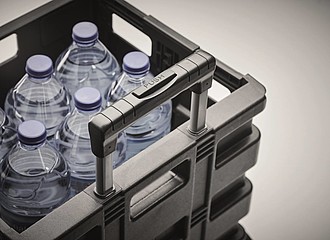 Foldable shopping trolley