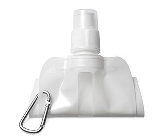 Foldable water bottle, white