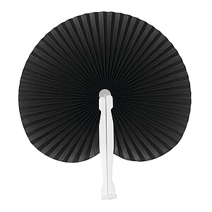 Folding fan, black