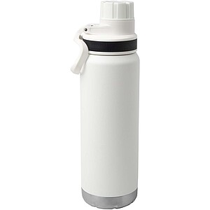 Fortis 700 ml RCS recycled stainless steel copper vacuum insulated water bottle (carbonated safe), white