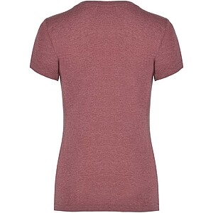 Fox short sleeve womens t-shirt, heather garnet