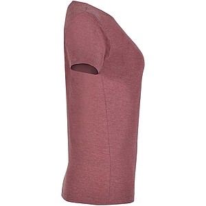 Fox short sleeve womens t-shirt, heather garnet