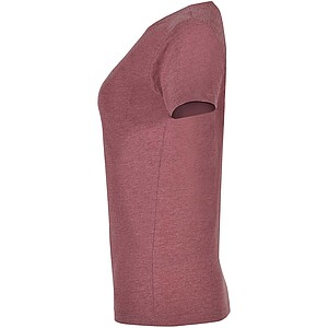 Fox short sleeve womens t-shirt, heather garnet