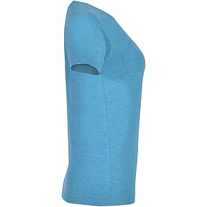 Fox short sleeve womens t-shirt, heather turquoise