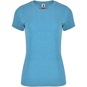 Fox short sleeve womens t-shirt, heather turquoise