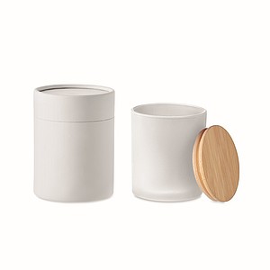 Fragranced plant based wax candle