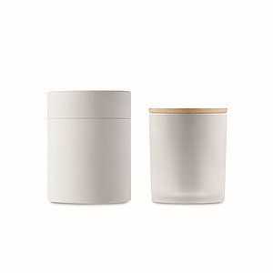 Fragranced plant based wax candle