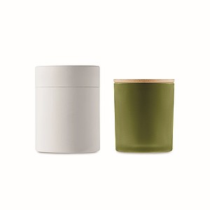 Fragranced plant based wax candle