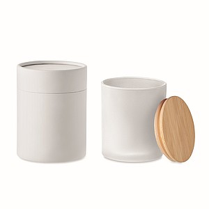 Fragranced plant based wax candle