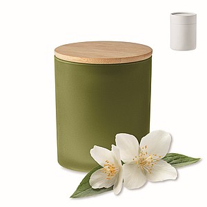 Fragranced plant based wax candle