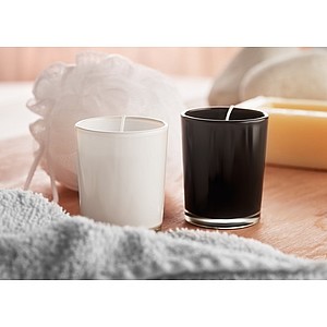 Fragranced small candle, white