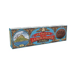 French butter cookies La Mére Poulard All chocolate French shortbread