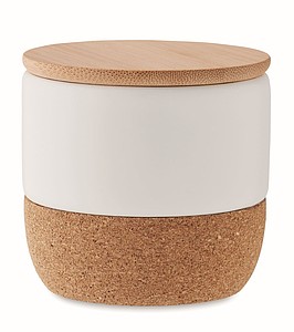 Fresh linen fragranced plant based wax candle