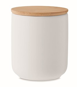 Fresh linen fragranced plant based wax candle