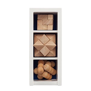 FSC® 3 pcs brain teaser set
