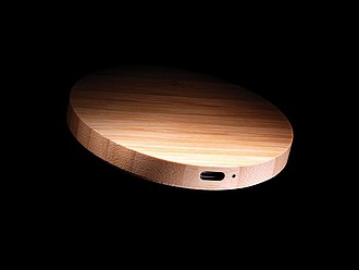 FSC® bamboo 15W wireless charger
