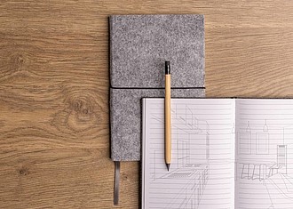 FSC® bamboo infinity pencil with eraser