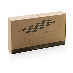 FSC® Deluxe 3-in-1 boardgame in box