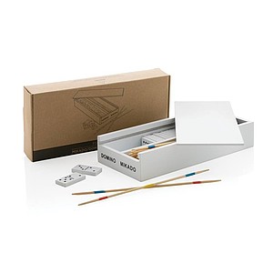 FSC® Deluxe mikado/domino in wooden box