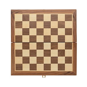 FSC® Luxury wooden foldable chess set