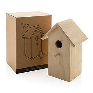 FSC® Wooden birdhouse
