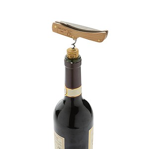 FSC® wooden knife with bottle opener