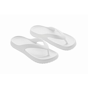 Full EVA slippers size 36/37, white