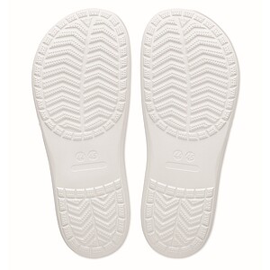 Full EVA slippers size 36/37, white