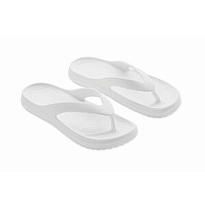 Full EVA slippers size 40/41, white