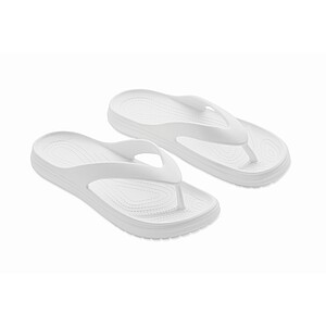 Full EVA slippers size 42/43, white