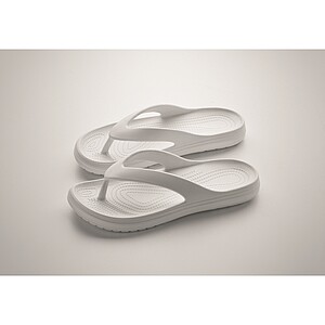 Full EVA slippers size 42/43, white