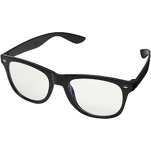 GazeGuard anti blue light glasses, solid black