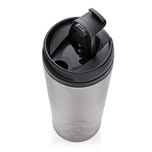 Geometric mug, silver