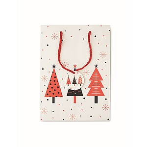 Gift paper bag medium, white