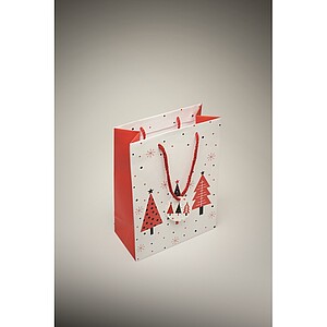 Gift paper bag medium, white