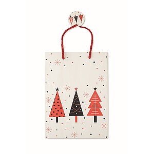 Gift paper bag medium, white