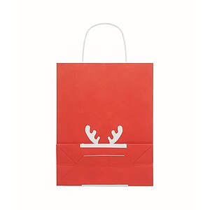 Gift paper bag small, red