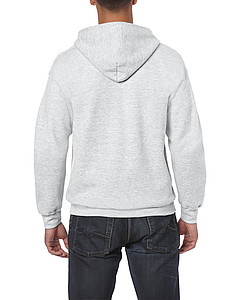 GILDAN HEAVY BLEND ADULT FULL ZIP HOODED 271gr, ash, 2XL