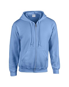 GILDAN HEAVY BLEND ADULT FULL ZIP HOODED 271gr, carolina blue, 2XL