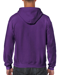 GILDAN HEAVY BLEND ADULT FULL ZIP HOODED 271gr, purple, S