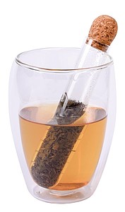 Glas tea strainer 