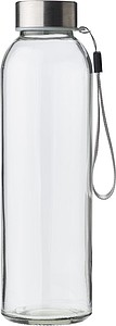 Glass bottle (500 ml) with neoprene sleeve