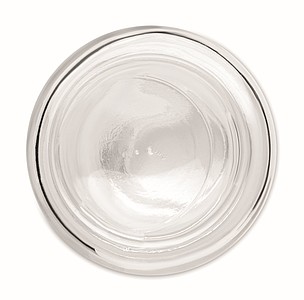 Glass bottle 650ml, bamboo lid