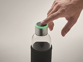 Glass bottle sensor reminder