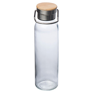 Glass bottle with neoprene sleeve, 600ml