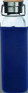 Glass bottle with neoprene sleeve, 600ml