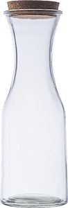 Glass Carafe with cork lid