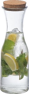 Glass Carafe with cork lid