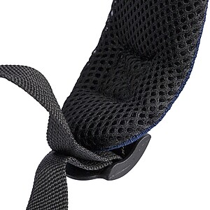 Glass drinking bottle (500 ml) Levi, cobalt blue